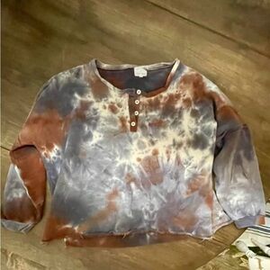 Amaryllis X Ashlee Nichols tie dye sweatshirt